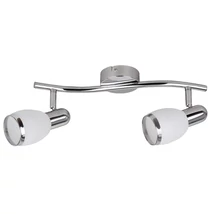 Spot Rabalux ELITE E14 metal crom cu abajur sticla albstil modern IP20 - 6061