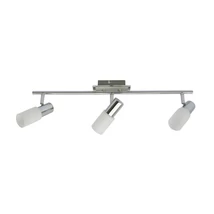 Spot Rabalux LOGAN E14 metal crom cu abajur sticla albstil modern IP20 - 6098