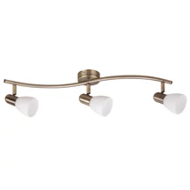 Spot Rabalux SOMA E14 metal bronz cu abajur sticla albstil clasic IP20 - 6308