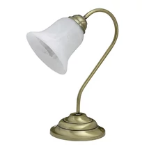 Veioza Rabalux FRANCESCA E14 metal bronz cu abajur sticla sticla alabastru albstil clasic IP20 - 7372