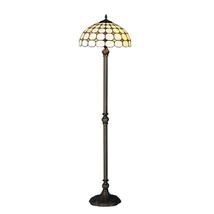 Lampadar Rabalux MARVEL E27 metal bronz cu abajur sticla tiffany coloratstil clasic IP20 - 8078