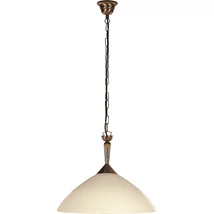 Candelabru Rabalux REGINA E27 metal bronz cu abajur sticla cremstil clasic IP20 - 8176