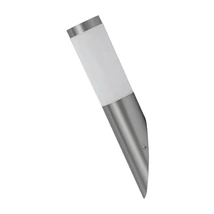 Aplica exterior Rabalux INOXTORCH E27 metal crom satinat cu abajur plastic albstil modern IP44 - 8261