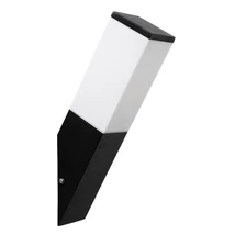 Aplica exterior Rabalux BONN E27 metal negru mat cu abajur plastic albstil modern IP44 - 8337