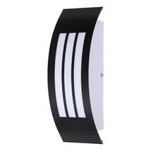 Aplica exterior Rabalux ROMA E27 plastic negru mat cu abajur metal plastic albstil modern IP44 - 8409