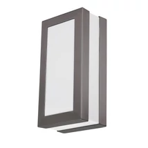 Aplica exterior Rabalux STUTTGART E27 metal antracit cu abajur plastic albstil modern IP44 - 8683