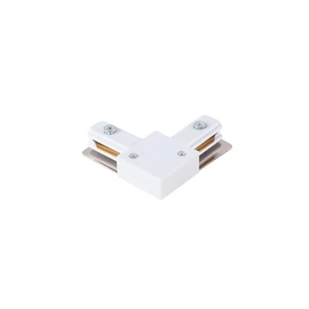 Accesorii pentru sina monofazata Azzardo L-CONNECTOR metal, plastic, alb - AZ-4738