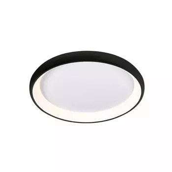 Plafoniera Azzardo Antonio metal, negru, LED, 3000K-6500K, 80W, 4200lm - AZ-5075