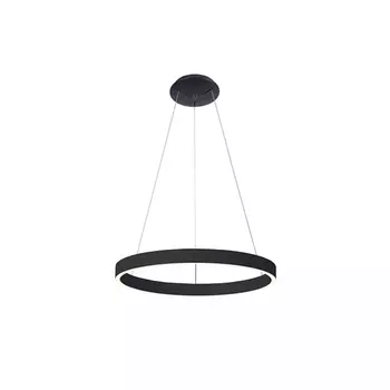 Pendul Azzardo Andrea metal, negru, LED, dimabil, 3000K, 90W, 4900lm - AZ-5102