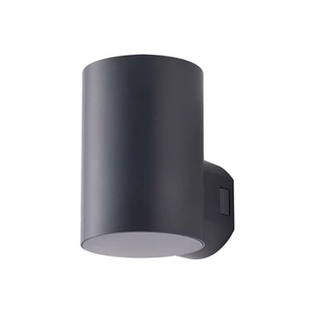 Aplica de perete exterioara Azzardo ROLAND plastic, gri, LED, 9W, 3000K, 800Lm, IP65 - AZ-5225