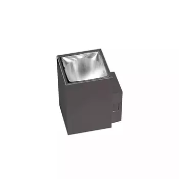 Aplica de perete exterioara Azzardo Roland metal, gri inchis, LED, 3000K, 9W, 800lm, IP65 - AZ-5229