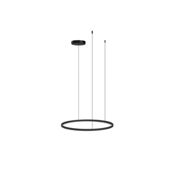 Pendul Azzardo Halo metal, negru, LED, 3000K-6000K, 60W, 3600lm - AZ-5343