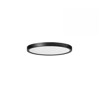 Plafoniera Azzardo Panka Sensor metal, plastic, negru, alb, LED, 2800K/4000K/6000K, 12W, 780lm, IP40 - AZ-5354