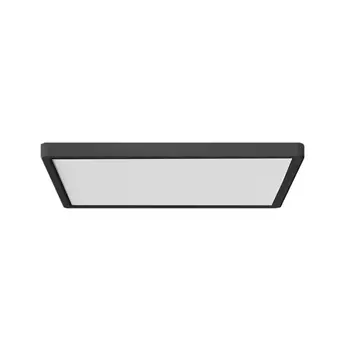 Plafoniera Azzardo Panka Square Sensor metal, plastic, negru, alb, LED, 2800K/4000K/6000K, 24W, 1560lm, IP40 - AZ-5362