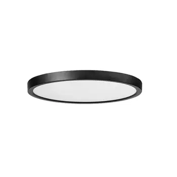 Plafoniera Azzardo Panka metal, plastic, negru, alb, LED, 2800K/4000K/6000K, 32W, 2080lm, IP40 - AZ-5368