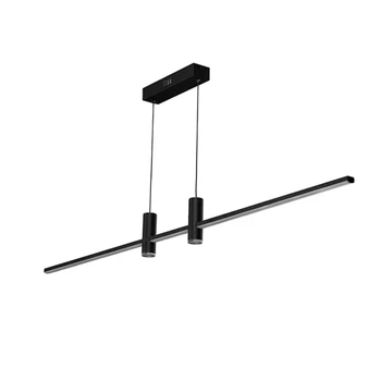 Pendul Azzardo Gerardo metal, negru, LED, 3000K-6000K, 33W, 2145lm - AZ-5447