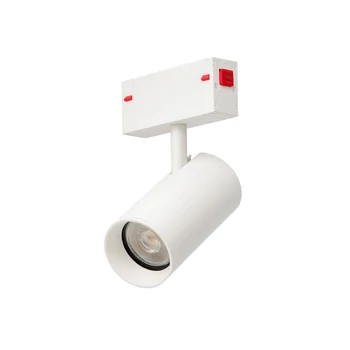 Sursa de lumina pentru sina magnetica Beta Azzardo BECKER metal, plastic, alb, GU10 - AZ-5466