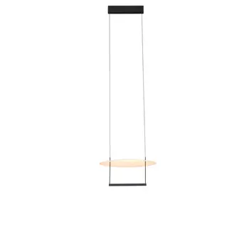 Pendul Azzardo PORTOFINO metal, negru, alb, LED, 3000K, 23W, 1264lm - 5636