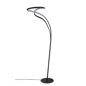 Lampadar Azzardo TWIST metal, plastic, negru, alb, LED, 3000K, 30W, 2400lm - 5737