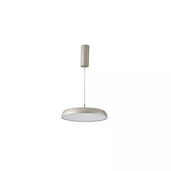 Pendul Azzardo CLARA metal, plastic, sampanie, alb, LED, 3000K, 12W, 960lm - 5808