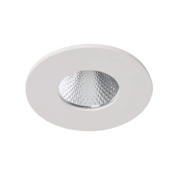 Spot incastrabil Azzardo CLEAN metal, sticla, alb, transparent, LED, 7W, 3000-4000-6000K, 420Lm, IP44 - AZ-5987