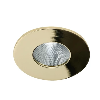 Spot incastrabil Azzardo CLEAN metal, sticla, auriu, transparent, LED, 7W, 3000-4000-6000K, 420Lm, IP44 - AZ-5988