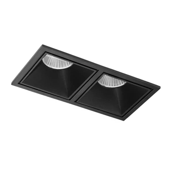 Spot incastrabil Azzardo OKOS metal, plastic, negru, LED, 20W, 3000-4000-6000K, 1300Lm - AZ-5995