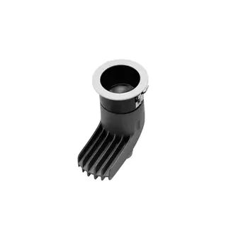 Spot incastrabil Azzardo TORK metal, negru, alb, LED, 3000K-4000K, 9W, 334lm - 6086