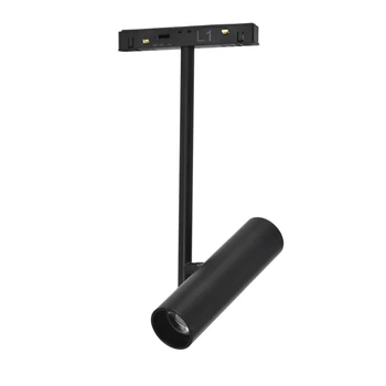 Sursa de lumina pentru sistem magnetic Alfa 2Line Azzardo  PORTO metal, negru, LED, 12W, 3000-4000-6000K - AZ-6254