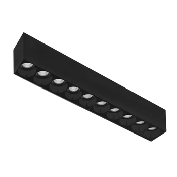 Plafoniera Azzardo TETRIX metal, negru, LED, 20W, 3000-4000-6000K - AZ-6282