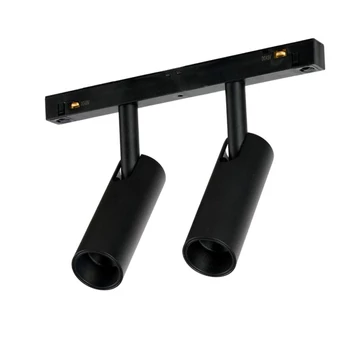 Sursa de lumina pentru sistem magnetic Alfa Azzardo ALFA NIKO metal, plastic, negru, LED, 7W, 3000-6000K  - AZ-6293