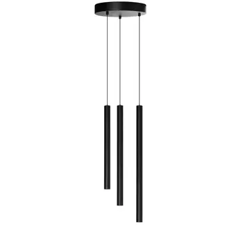 Pendul Azzardo VERNO metal, negru, LED, 4000K, 15W, 624lm - 6313