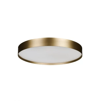Plafoniera Azzardo RANT metal, plastic, auriu, alb, LED, 100W - AZ-6330