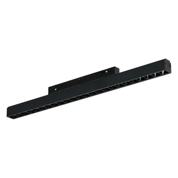 Sursa de lumina pentru sina magnetica Alfa Azzardo KIRA metal plastic, negru, LED, 24W, 3000-6000K - AZ-6495