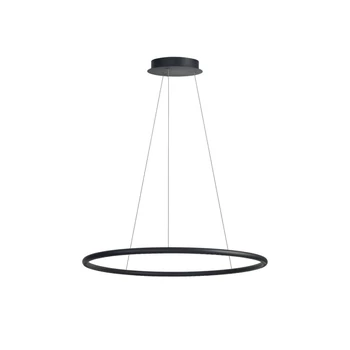 Pendul Azzardo APUS metal, negru, LED, 42W, 3000K - AZ-6532