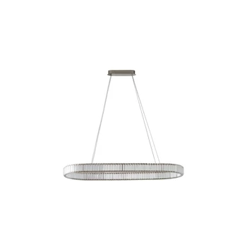 Pendul Azzardo SPARKING metal, sticla, crom, transparent, LED, 70W, 2900-3900K, 6981Lm - AZ-6566