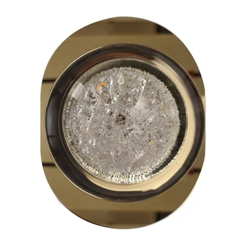 Aplica de perete Azzardo EUFORIA metal, sticla, auriu, LED, 6W, 3000K, 450Lm - AZ-6741