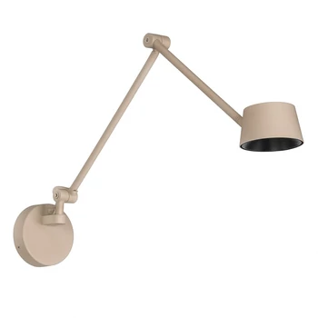 Aplica de perete Azzardo MOLLY metal, bej, LED, 6W, 3000K, 450Lm - AZ-6808