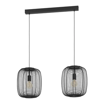 Pendul Eglo RINROE metal, negru, E27 - 43966