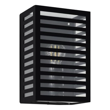 Aplica exterior Eglo ALAMONTE 3, dulie E27, nu contine becul, IP44, baza din aluminiu-otel negru | Eglo-900136