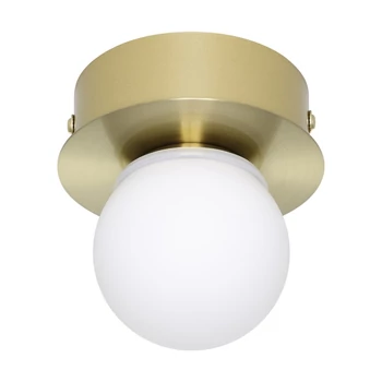 Plafoniera de baie Eglo MOSIANO metal, sticla, cupru, opál, LED, 3,3W, 3000K, 340 Lm, IP 44 - 900658