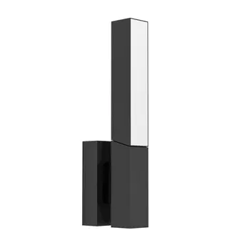 Aplica de perete exterioara Eglo UGENTO metal, plastic, negru, alb,  LED, 3000K, 9W, 920lm, IP44 - 900709