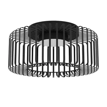 Plafoniera Eglo GINESTRONE-Z metal, plastic, negru, alb, LED, 2700K-6500K, 22W, 2450lm - 900722