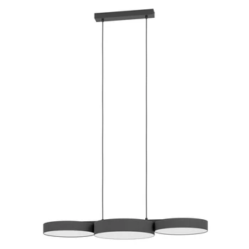 Pendul Eglo BARBANO-Z metal, textil, plastic, negru, alb, LED, 2700K-6500K, 22.5W, 2550lm - 900854