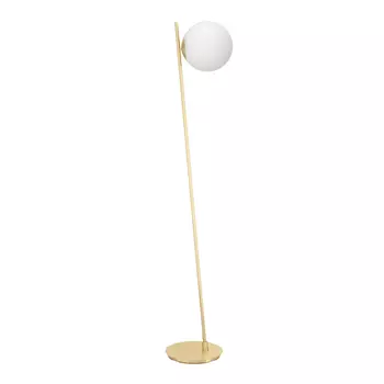 Lampadar Eglo RONDO metal, sticla, alama, alb, E27 - 900869