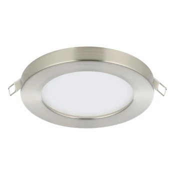 Spot incastrabil Eglo FUEVA FLEX metal, plastic, nichel, alb, LED, 4000K, 5.5W, 700lm - 900936