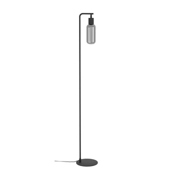 Lampadar Eglo MAJONE metal, sticla, negru, fumuriu, E27 - 901008