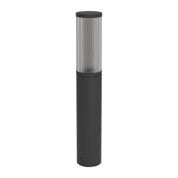 Lampadar exterior Eglo SALLE metal, plastic, negru, gri, E27, IP54 - 901034