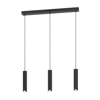 Pendul Eglo BALAMORTA-Z metal, plastic, negru, alb, LED, 11W, 2700K-6500K, 1500 Lm - 901124