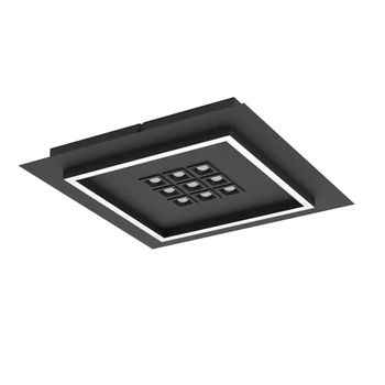 Plafoniera Eglo BALAZOTE metal, plastic, negru, alb, LED, 32,6W, 2700K-6500K, 2300 Lm - 901192